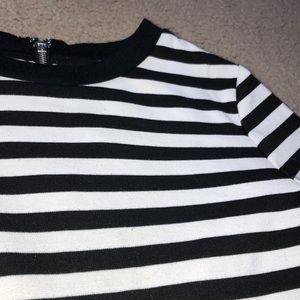 Michael Kors Striped Crop Top Size: XS